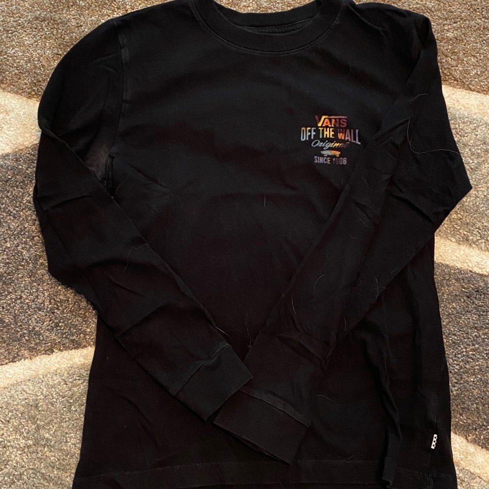 Vans off the all long sleeve